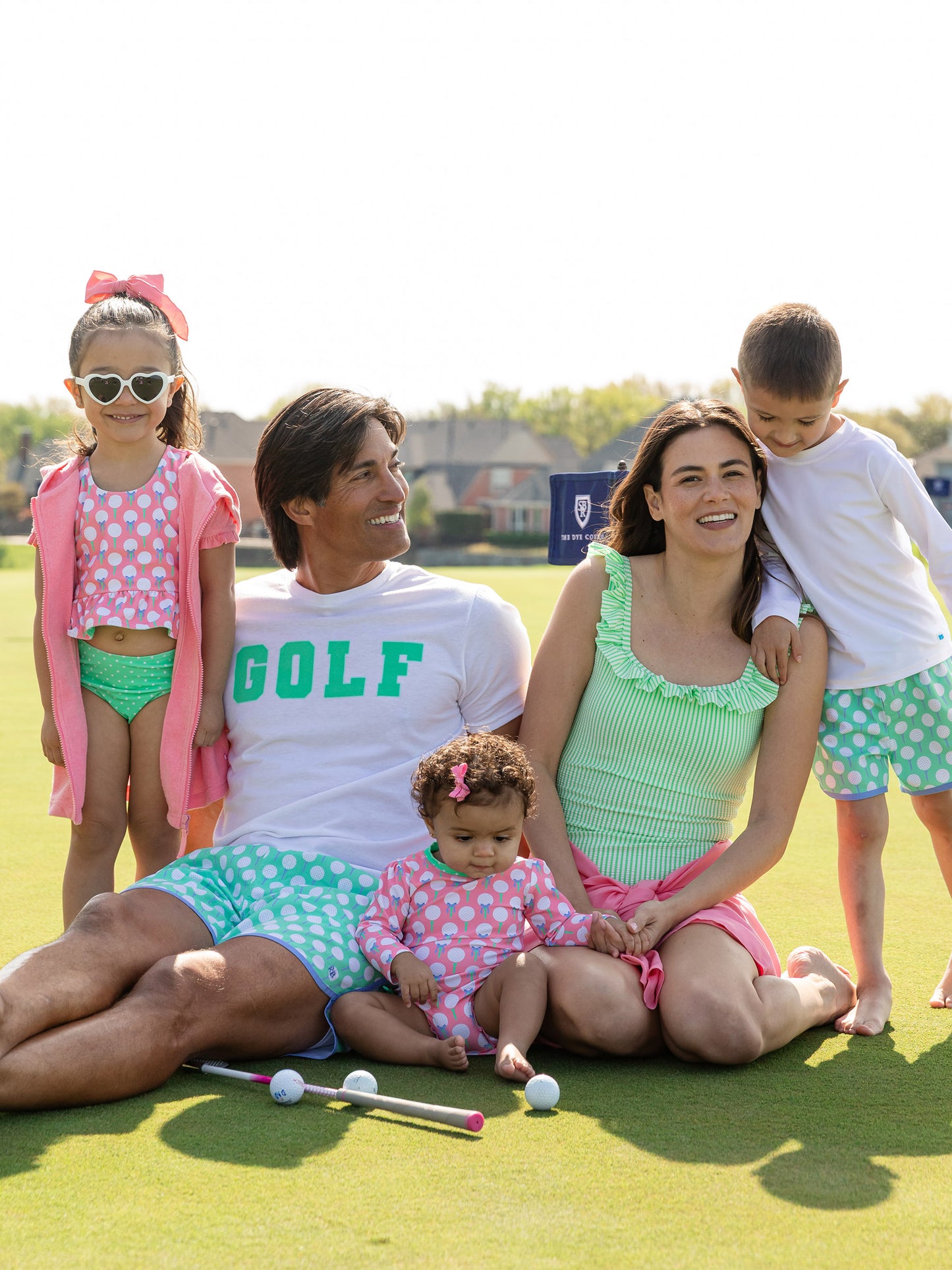 Tee Time Pink LS Rashguard