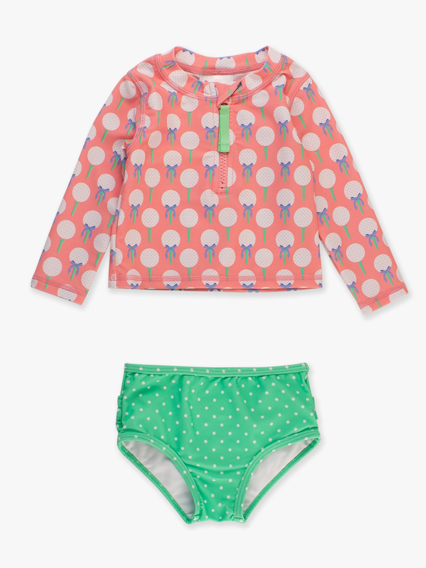 Pink Tee Time 2PC LS