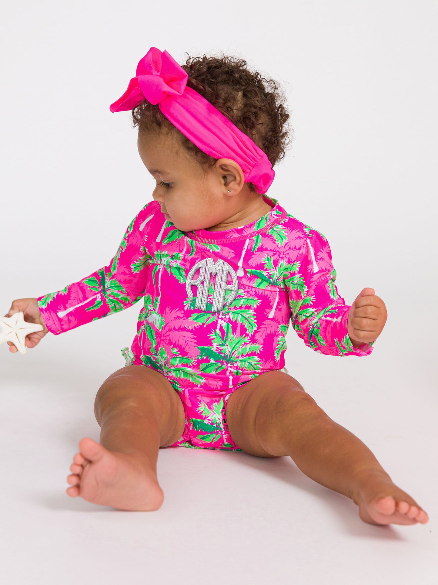 Neon Palm Paradise LS One Piece