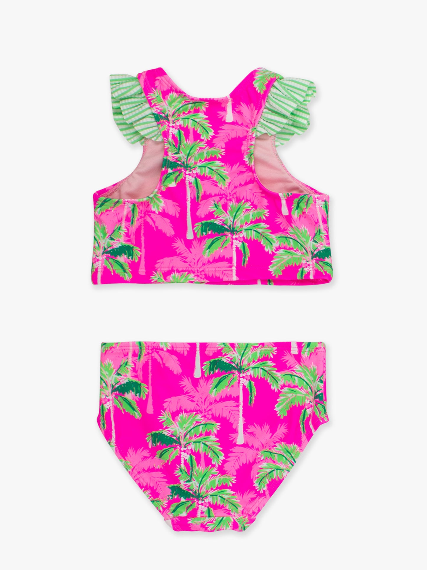 Neon Palm Racer Tankini