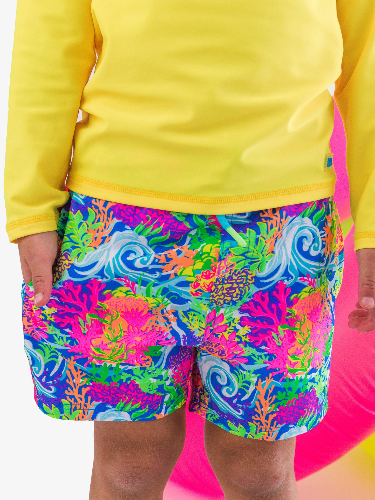 Neon Ocean Coral Hybrid Trunks