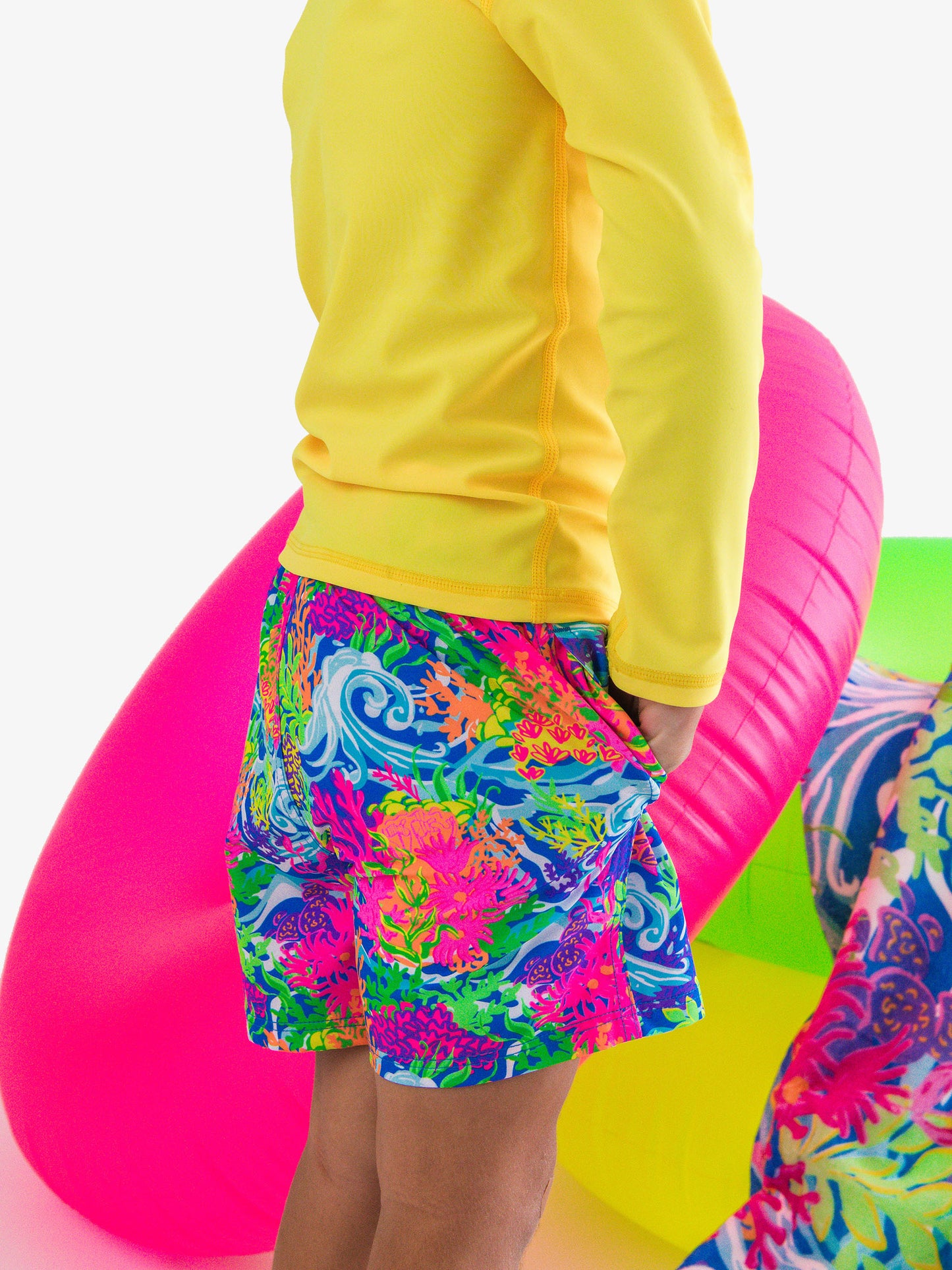 Neon Ocean Coral Hybrid Trunks