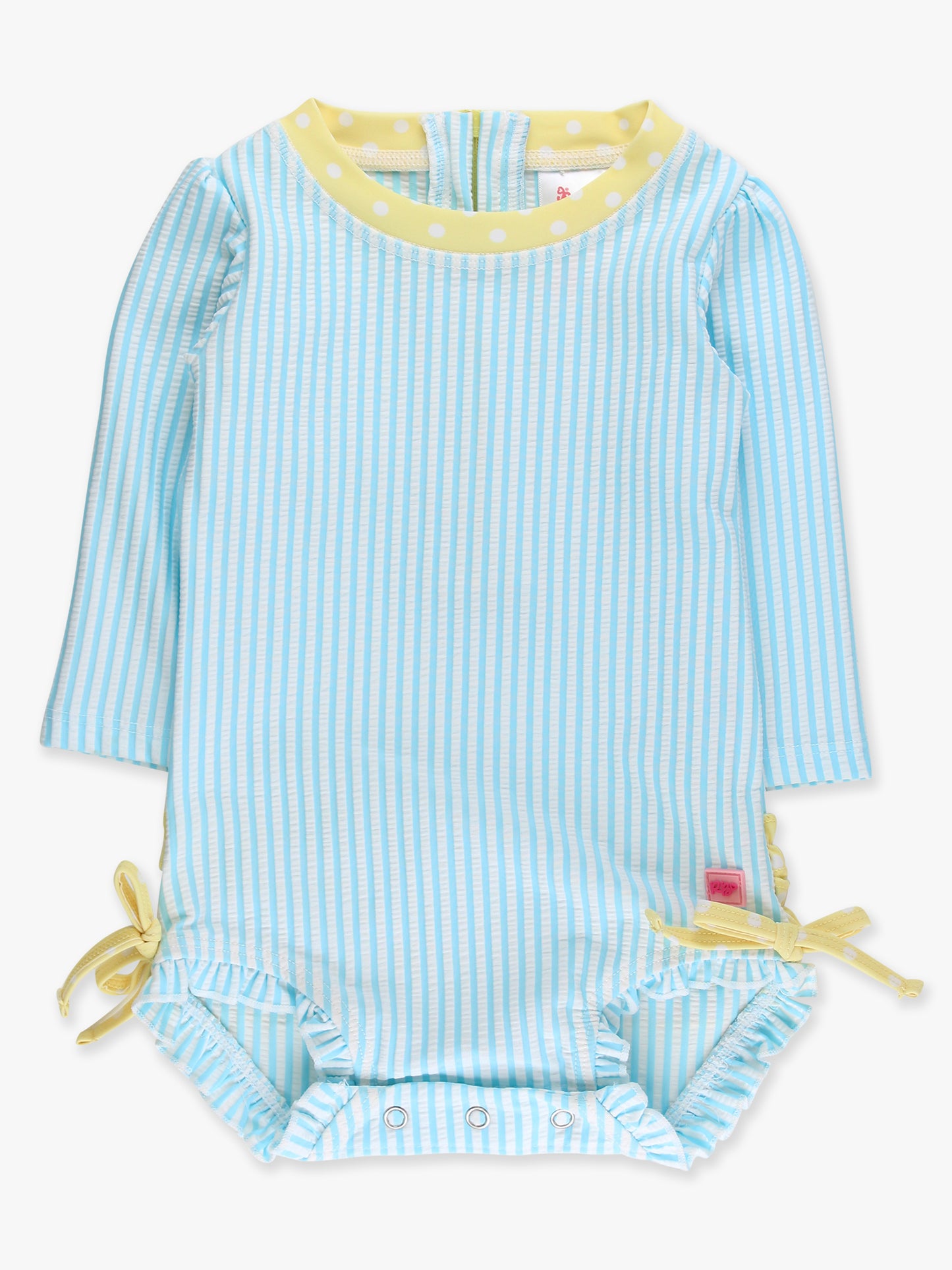 Blue Breeze Seersucker 1PC Rashguard