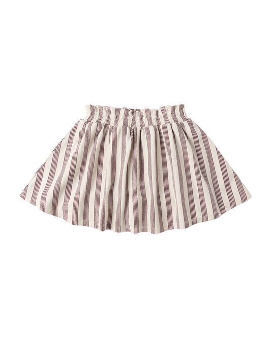 Brown Stripe Sasha Skort