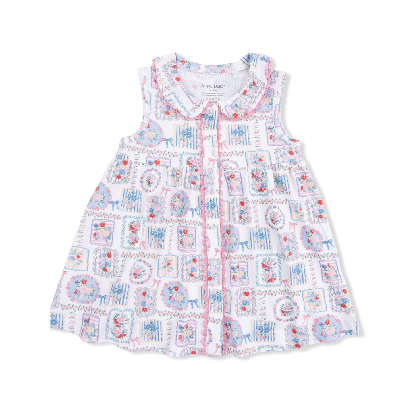 Floral Patchwork  Dress/Bloomer