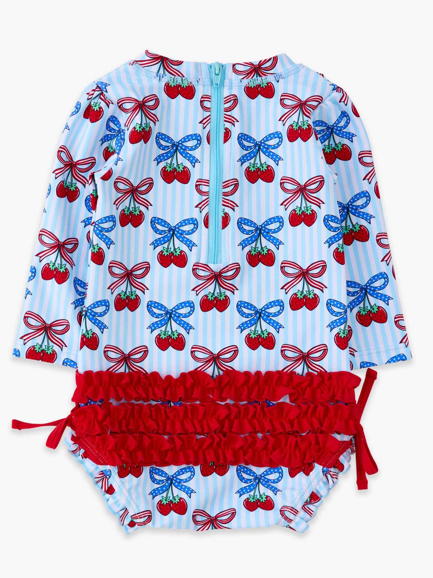 Berries & Bows 1PC Rashguard Swim