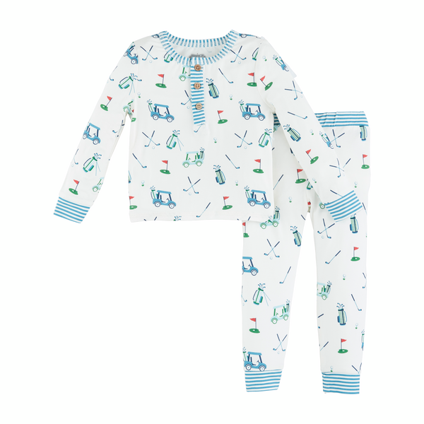 Blue Golf PJ Set