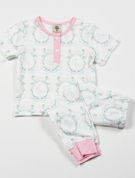 Pink Bunny 2P PJ Set