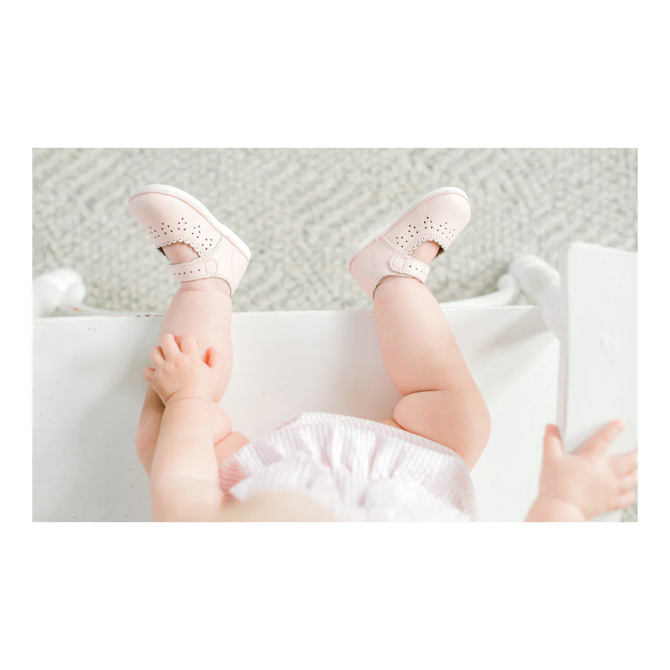 Mia Pink Scalloped Mary Jane