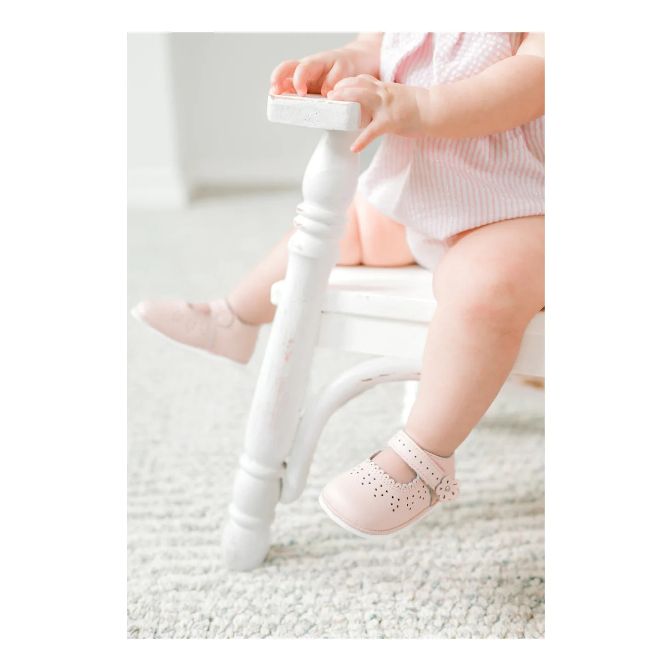 Mia Pink Scalloped Mary Jane