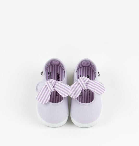 Lirio Lavender Ojala Maryjane Stripe Canvas