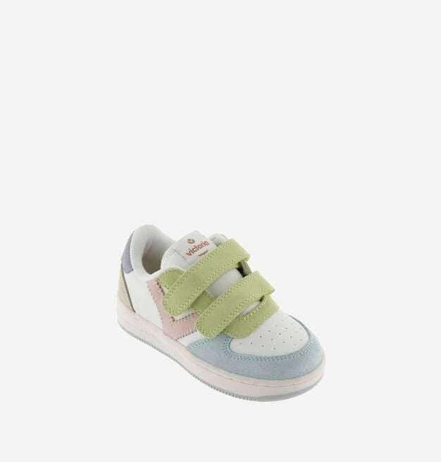 Tiempo Multicolor Celeste Sneakers