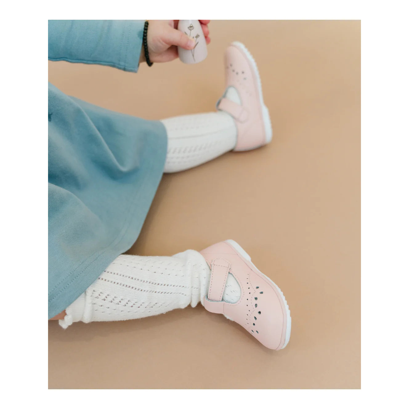 Pink Birdie Maryjane T Strap