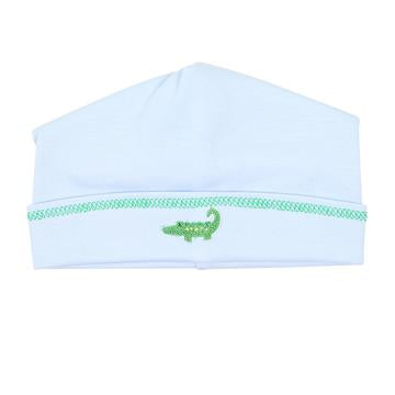 Blue Tiny Alligator Embroidered Converter
