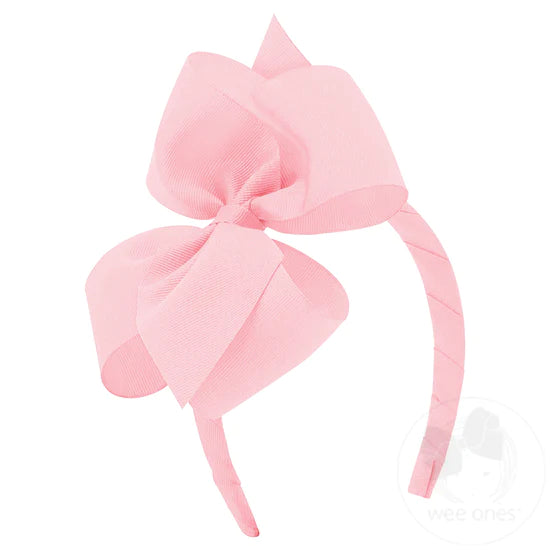 King Bow Grosgrain Headband