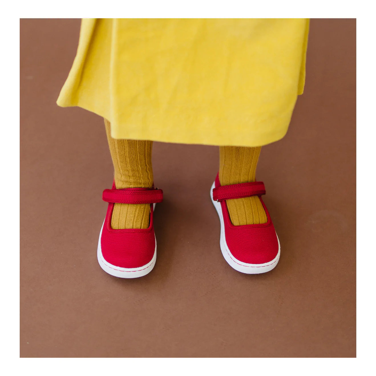 Red Canvas Jenna Maryjane