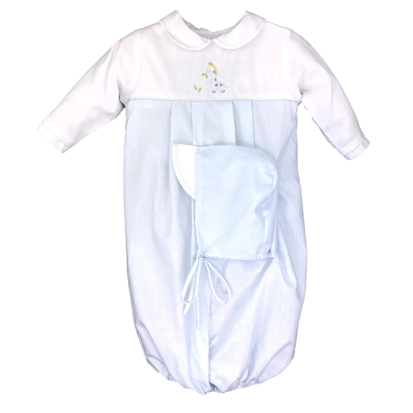 Blue Giraffe Vintage Converter Sack & Hat