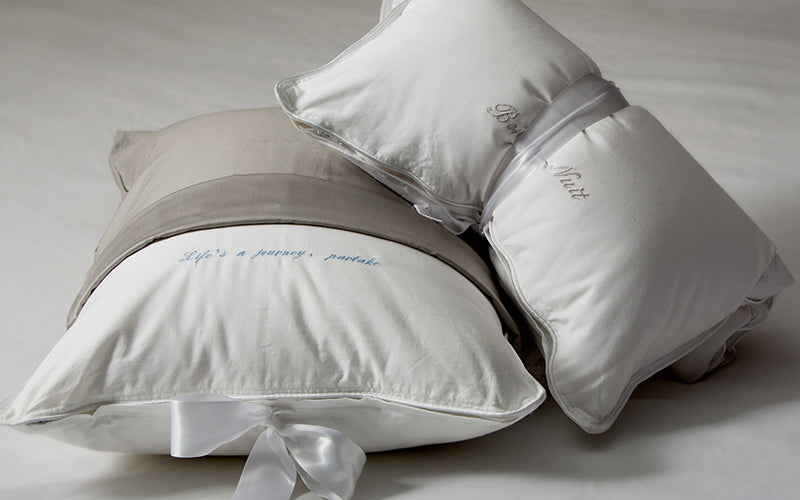 Petite White Pillow Case