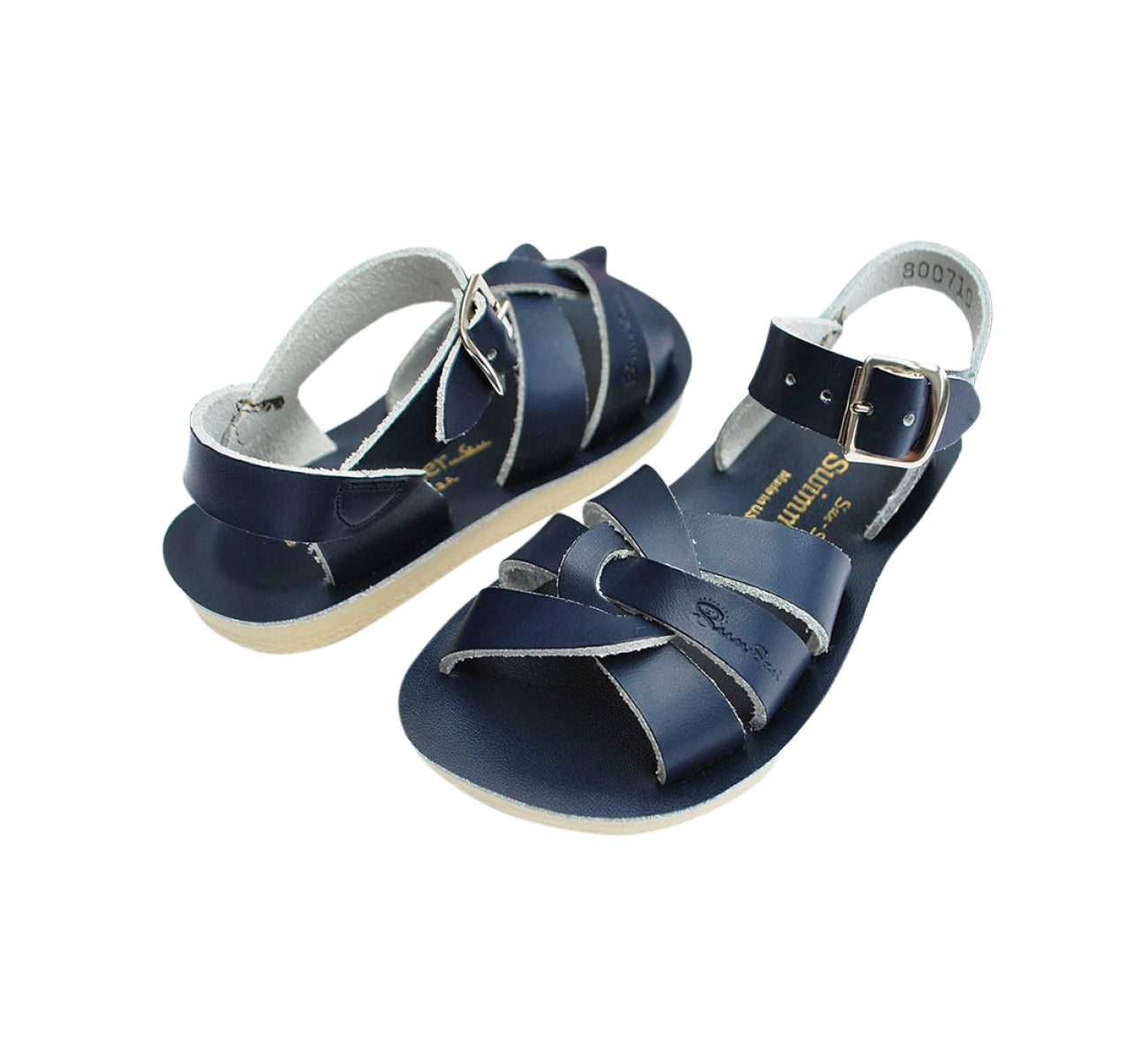 Navy Swimmer Sun San Salt Water Sandal