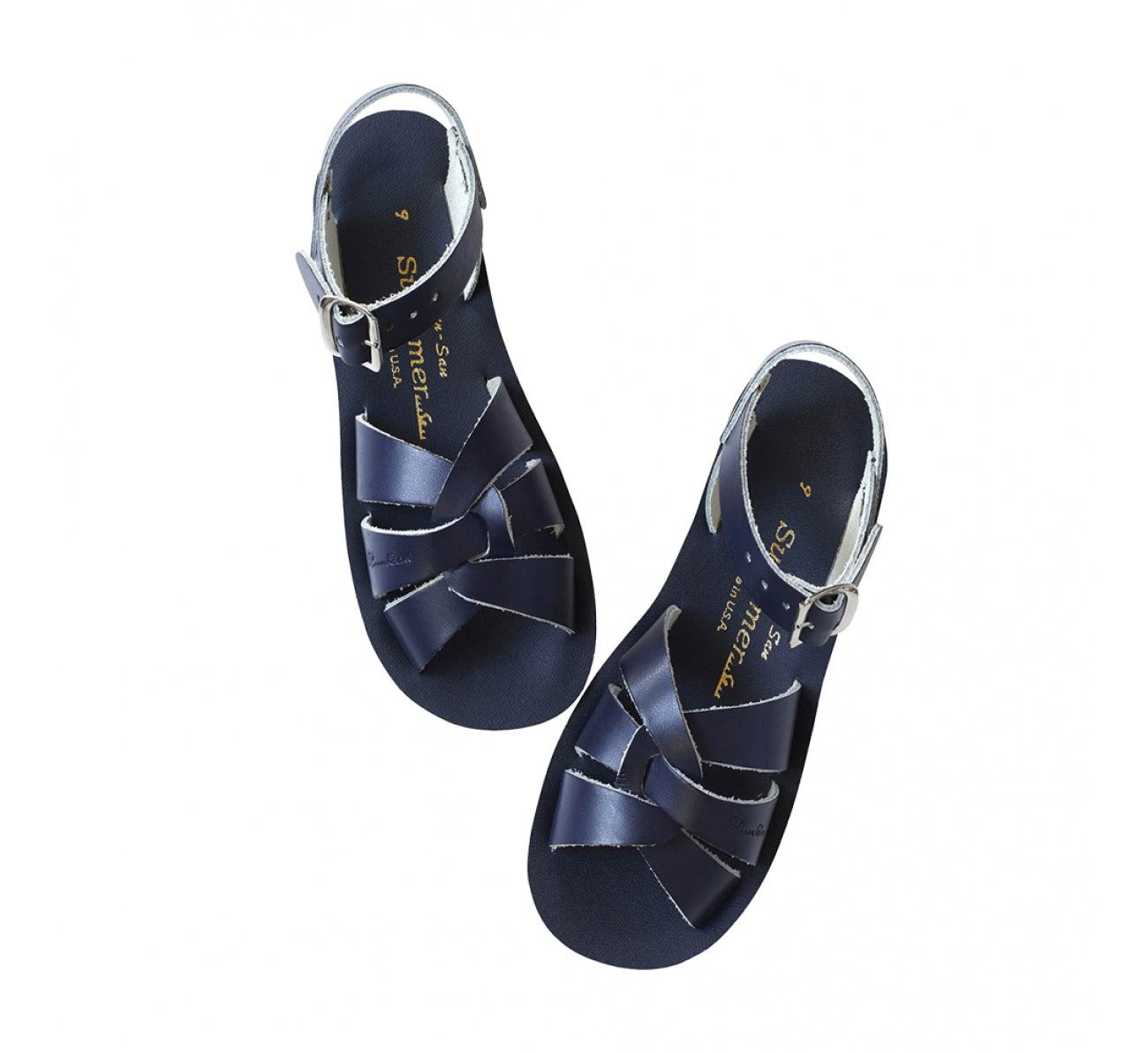Navy Swimmer Sun San Salt Water Sandal