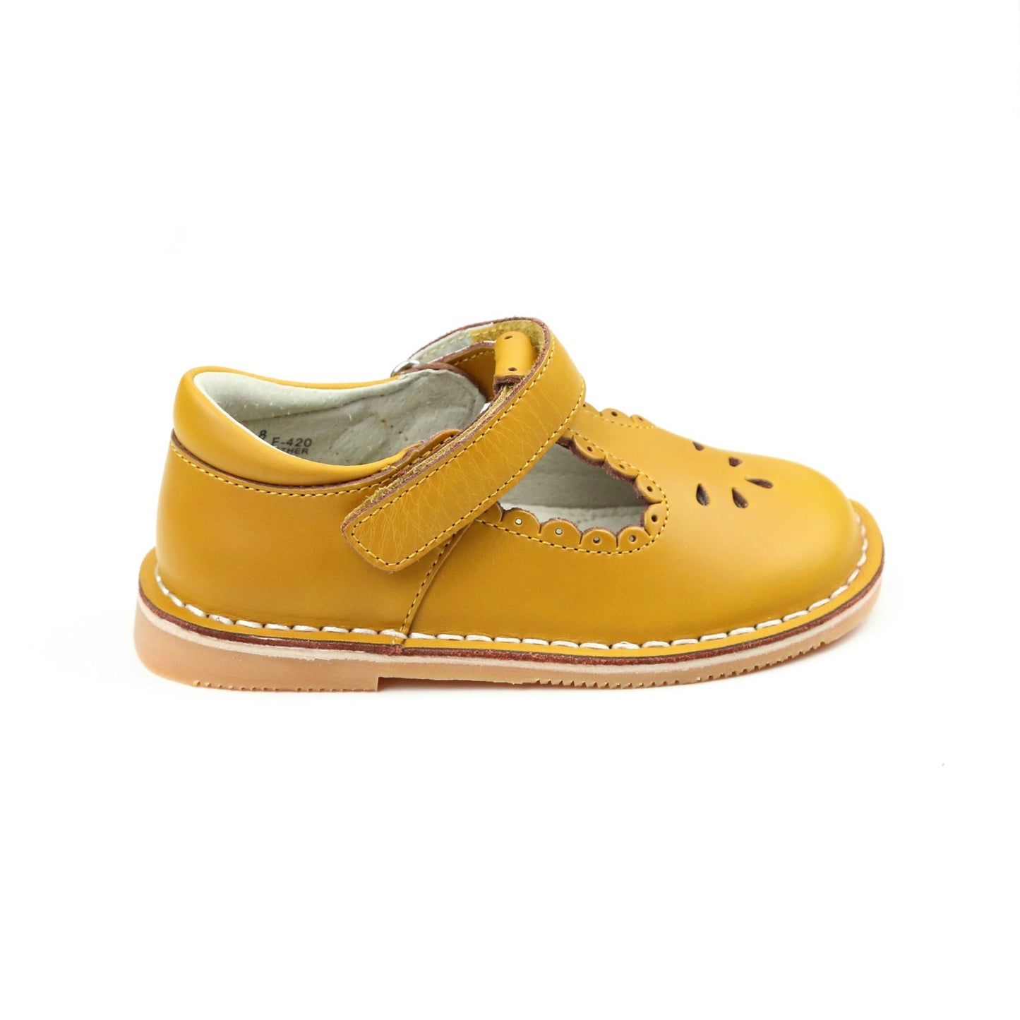 Mustard Angie Scalloped Strap MJ