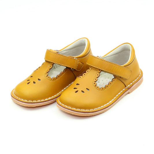 Mustard Angie Scalloped Strap MJ