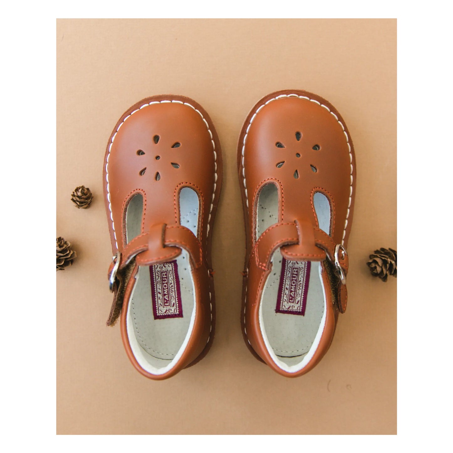 Cognac Joy MaryJanes