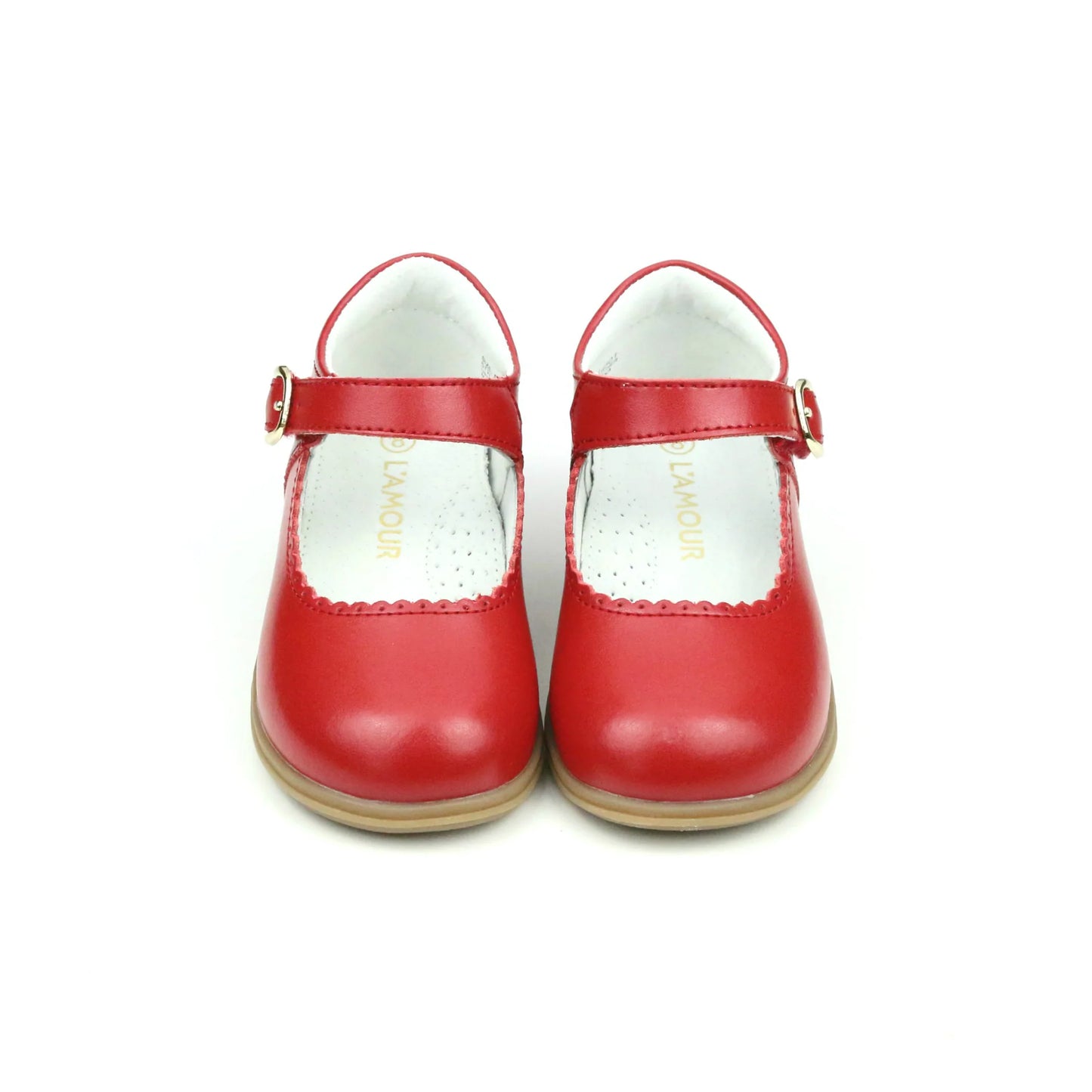 Red Chloe Scalloped Maryjane