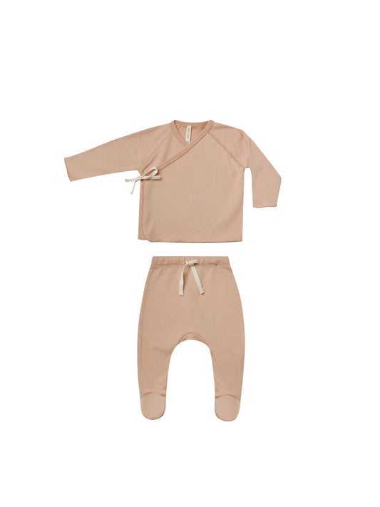 Petal Wrap Top & Pant Set