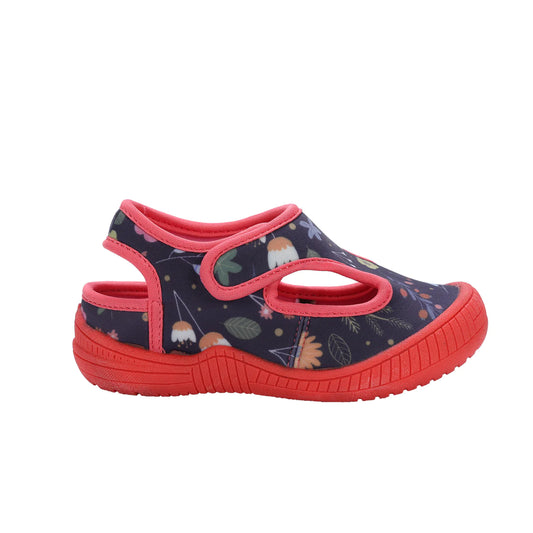 Navy Flower Spash Shoes
