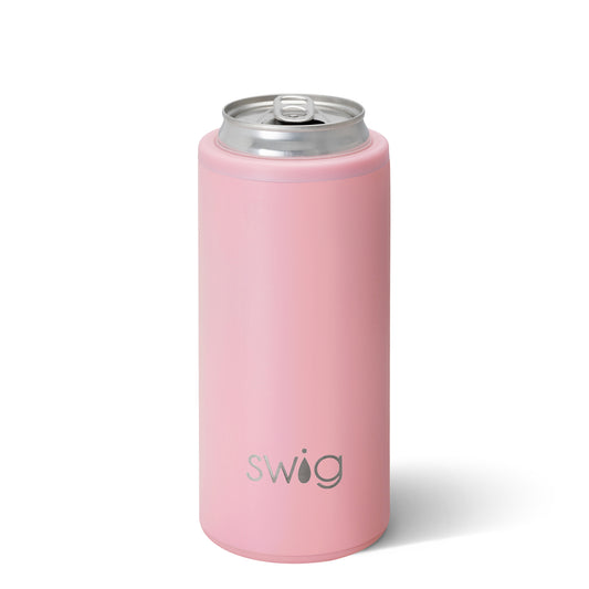 Blush Matte 12OZ Skinny Can Swig
