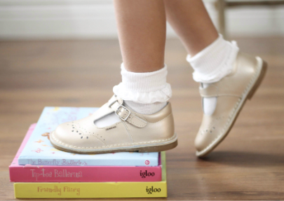 Champagne Ruthie Stitched Maryjane