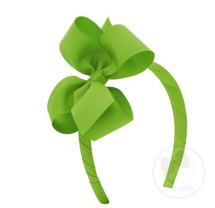 Medium Bow Grosgain Headband