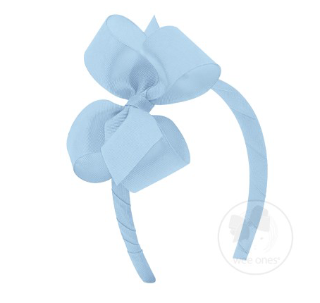 Medium Bow Grosgain Headband