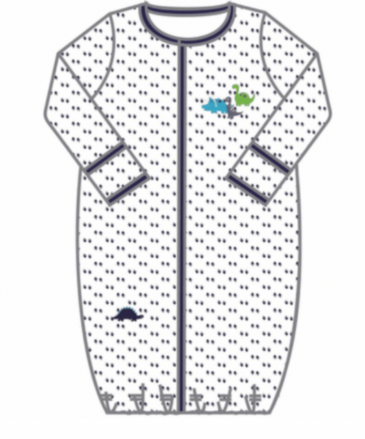 Dino Days Embroidered Converter & Hat