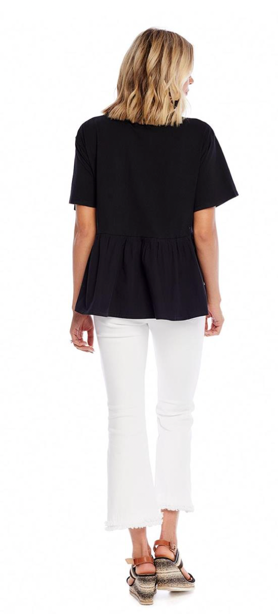 White Jodie Fringe Jeans