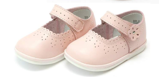 Mia Pink Scalloped Mary Jane