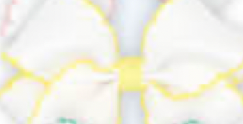 Medium Classic Grosgrain Moonstitch Hair Bow