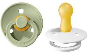 Bibs 2Pk 2Color Combo Pacifier