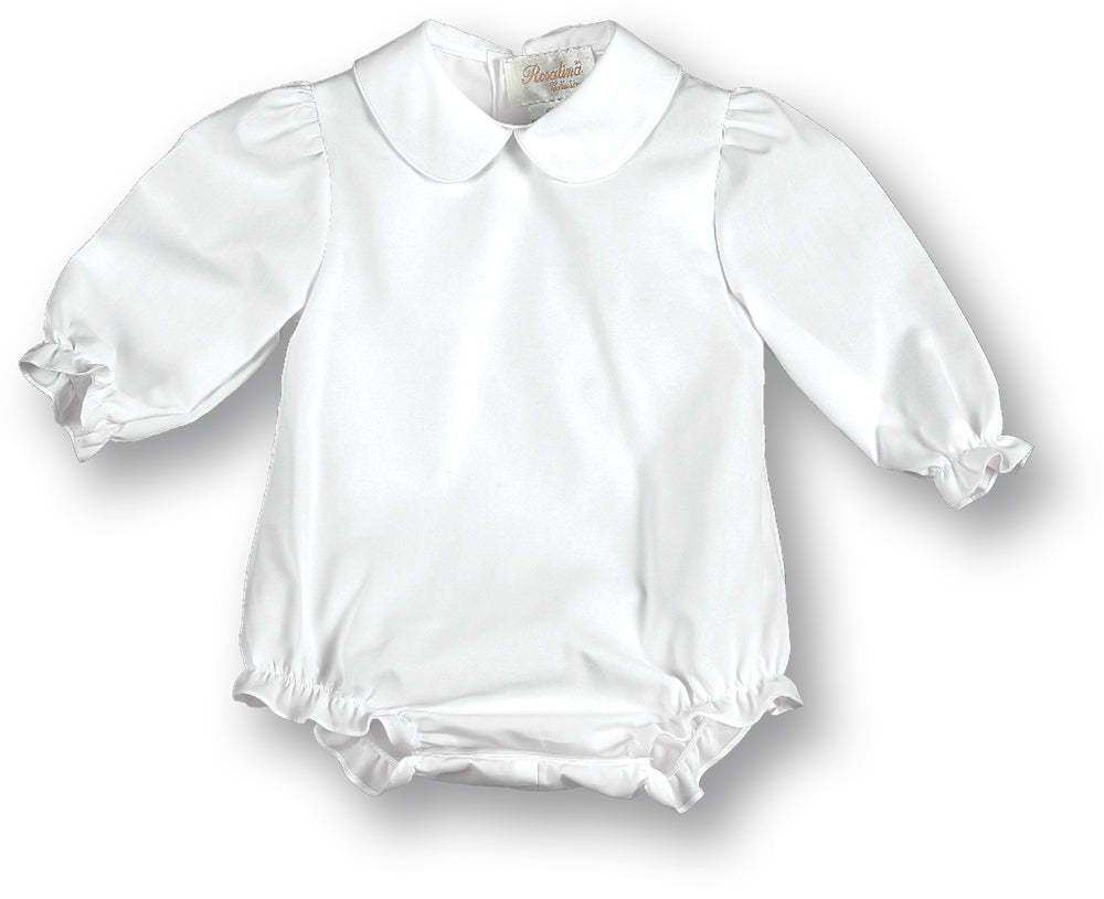 Plain White LS Girl peter pan