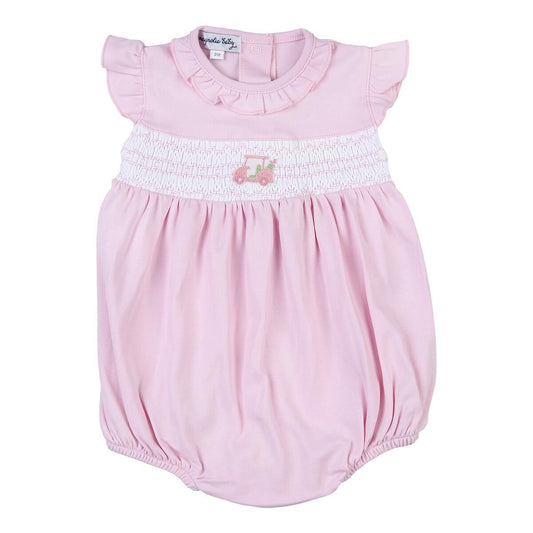 Tiny PK Caddy Smocked Flutters Bubble
