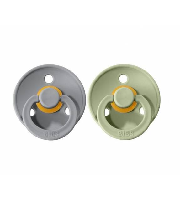Bibs 2Pk 2Color Combo Pacifier