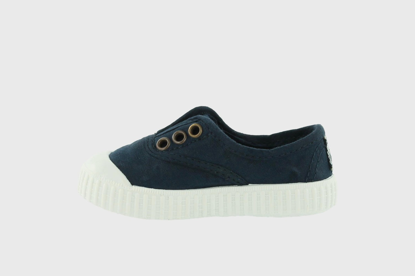 Navy Lona Rubber Toed Canvas Sneaker