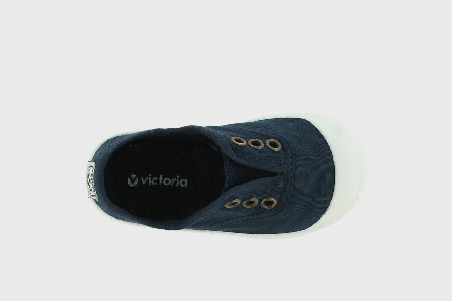 Navy Lona Rubber Toed Canvas Sneaker